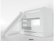 Triliche Beliche com Cama Auxiliar e Escorregador Lumi Timber Baby COM ENTREGA GRATIS