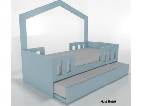 Cama Casinha Montessoriana Bibox com Cama Auxiliar Timber Baby Play Lateral COM FRETE GRATIS