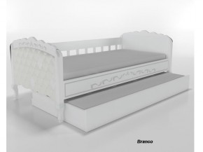 Sofa Cama Bibox Estofado com Cama Auxiliar Versailles Timber Baby COM ENTREGA GRATIS
