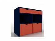 Comoda Timber Baby Play 02 Gavetas 1.10 m COM FRETE GRATIS