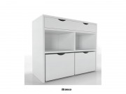 Comoda Timber Baby Play 02 Gavetas 1.10 m COM FRETE GRATIS