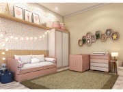 Guarda Roupa Armario Roupeiro Timber Baby Stain 02 Portas 1.60 m COM FRETE GRATIS