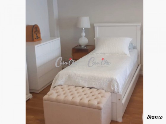 Cama Sofa Cama Bibox com Cama Auxiliar Parma 5530