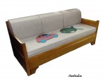 Cama Sofa Cama Bibox com Cama Auxiliar Vila Real 2300