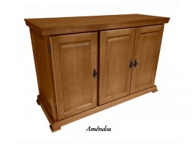 Balcão Buffet Arca em Madeira Maciça 03 Portas 1.20 m 4843 Roma Toscana Moveis