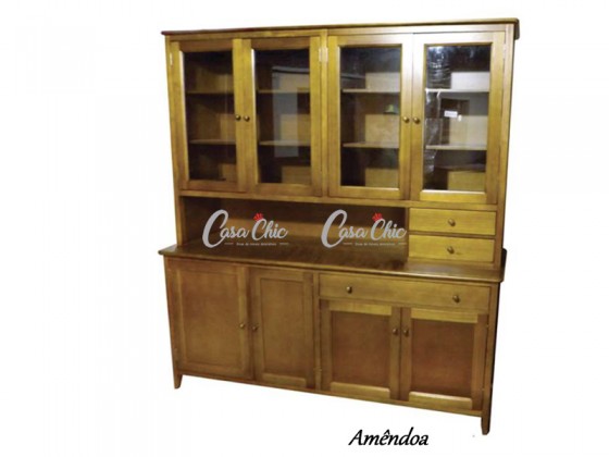 Cristaleira Oratorio Louceiro Grecia 4804 08 Portas 1.75 m